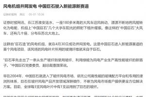 證券時(shí)報(bào)：風(fēng)電機(jī)組并網(wǎng)發(fā)電 中國巨石駛?cè)胄履茉葱沦惖?></a>
					</div>
					<div   id=